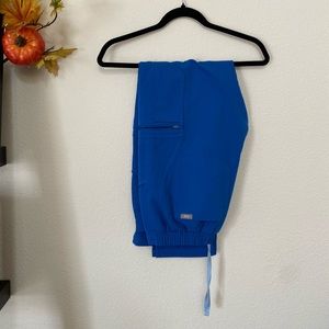 Royal blue Yola scrub pants